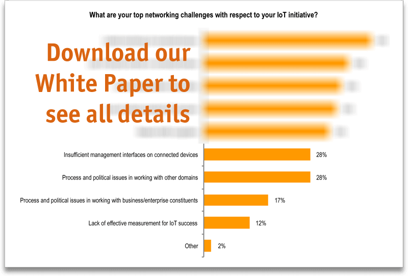 Top networking challenges respective to IoT initiatives 