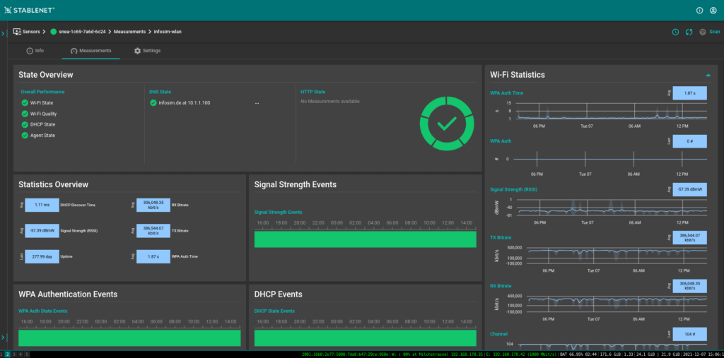 Wifi Portal Dark Mode