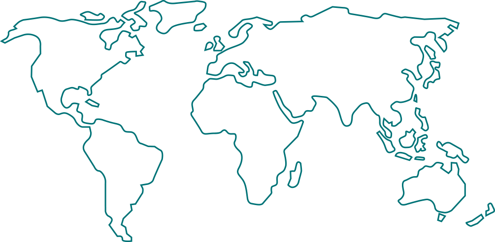 worldmap locations Austin Münster Würzburg Singapore