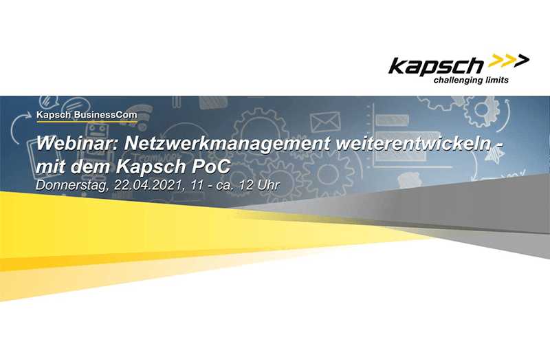 Optimizing Network Management with the Kapsch PoC