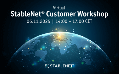 StableNet® Customer Workshop 2025
