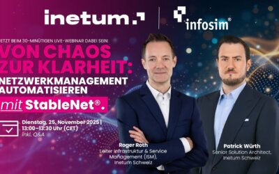 Inetum Webinar – From Chaos to Clarity: Automating Network Management with StableNet®