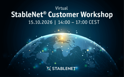 StableNet® Customer Workshop 2026